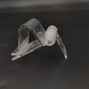 Clip de Plástico Hiplastics para Bandejas, Grosor de 1 a 6 mm, Soluciones para Pricer, SES, Imagotag, <span class=keywords><strong>SoluM</strong></span> o Hanshow - Product Image 1