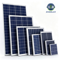 Module photovoltaïque en silicium monocristallin 10W-550W, panneau solaire