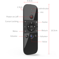 Meilleure vente, meilleure vente, M8, souris vocale, Air, universelle, rechargeable, 2.4g, Fly, clavier sans fil, Mini TV, télécommande