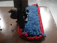 Portable Mini Jute Sac Conteneur Surjeteuse Point Machine À Coudre Industrielle Usine Usine Utilisé Pompe Vêtements Tissu