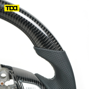 Volante de Fibra de Carbono Real TDD Compatible con Nissan - Product Image 5
