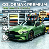 Film de protection de peinture TPU Crystal Series 1,52*15m, film de protection de peinture brillant pour voiture, film de protection automobile changeant de couleur, film auto-réparateur