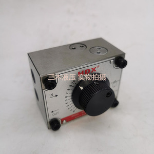 Válvula de Control de Flujo Hidráulico HDX HFNC-G02-4, 60 L/min, 315 Bar, Puerto de 1/2 Pulgada, Bidireccional - Product Image 1