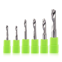 Fresa de carburo sólido para corte de aluminio CNC, herramienta de fresado de un solo filo con borde antiacumulación