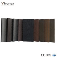 Tablas de Madera Compuesta para Terraza Exterior WPC Gris Oscuro, Pisos de Madera Compuesta para Patio, Terraza y Jardín