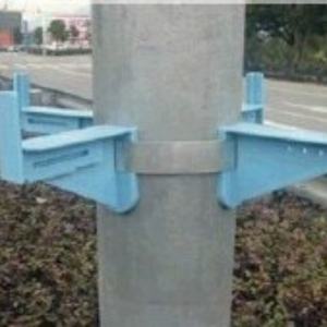 Pot suspendu pour jardin vertical, pot à lumière intégrée, utilisé avec des fleurs/plantes vertes, en plastique moderne bleu - Product Image 4