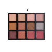 Palette de fards à paupières 12 couleurs en gros pour marque privée, fournisseurs chinois 2026