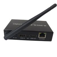 Mini Codificador de Video Digital para Transmisión Multimedia con WiFi, Salida HD en Bucle, 1080p60, H.264/H.265, Codificador en Vivo para Transmisión IPTV