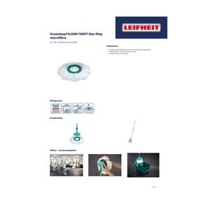 ไม้ถูพื้น Leifheit ersatzkopf - Product Image 2