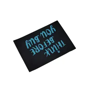 Di alta qualità Multi colore PVC fornitore di etichette personalizzato in rilievo Logo 3D cucire su gomma patch distintivo in Silicone per la borsa