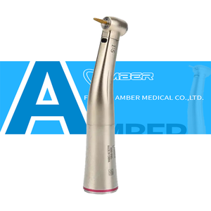 Micromotore Elettrico Dentale Amber AM-DW312 X95L con Manipolo 1:5, Anello Rosso, Spray Interno e Fibra Ottica - Product Image 3