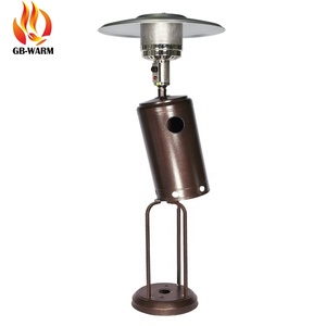 Calentador de Gas en forma de <span class=keywords><strong>seta</strong></span> dorada martillada, para Patio, <span class=keywords><strong>estufa</strong></span> al aire libre, cilindro de Gas - Product Image 1