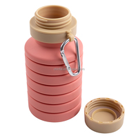 Bouteille d'eau pliable en silicone CHINFAI, brevetée, réutilisable, portable, pour le sport, la gym, les voyages