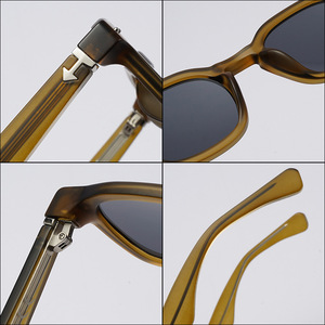 Gafas de Sol Cuadradas con Marco de PC Sunray, Lentes de PC No Polarizadas con Protección UV400, Unisex, Logotipo Personalizado, Suministro al por Mayor OEM, Gafas de Sol de Moda para Exteriores - Product Image 3
