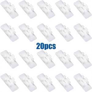 Clip de fixation en plastique Aopin 0069887278 pour garniture de porte et garde-boue Mercedes Benz W124 W129 - Product Image 2