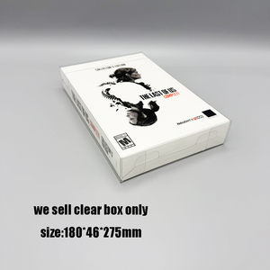 Estuche de Almacenamiento Transparente, Caja de PET para <span class=keywords><strong>PS5</strong></span> <span class=keywords><strong>The</strong></span> <span class=keywords><strong>Last</strong></span> of <span class=keywords><strong>Us</strong></span> Complete Collectors Edition, Caja de Protección para Exhibición - Product Image 1