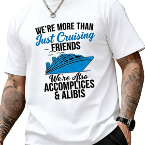 Camiseta divertida para amigos de crucero, compañeros de viaje, alibis, camiseta a juego para mejores amigos en viaje de crucero - Product Image 2