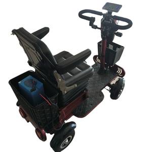Scooter de movilidad eléctrico de 4 ruedas de 9 pulgadas y 500W para Scooter Eléctrico de 4 ruedas antiguo - Product Image 4