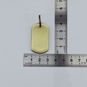 Placa de Identificación Personalizada para Perro, Grabada, <span class=keywords><strong>Color</strong></span> Bronce, Venta al Por Mayor - Product Image 6