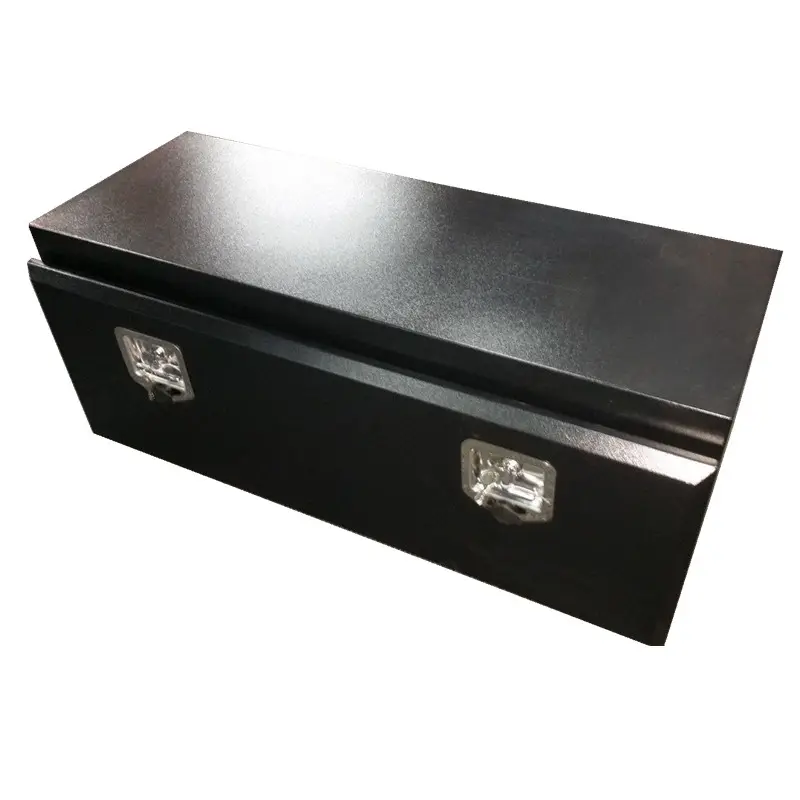 Underbody के तहत बिस्तर ट्रक उपकरण बॉक्स काले स्टील Recessed ड्रॉप दरवाजा लॉक कुंडी