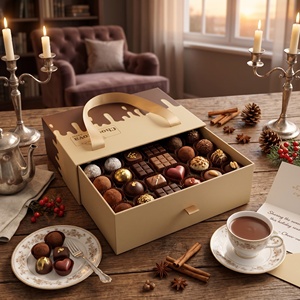 Caja de Chocolate Premium para Cajones, Proveedor Directo de Fábrica OEM/ODM para Empaque de Regalo de Marca de Lujo para Confitería - Product Image 2