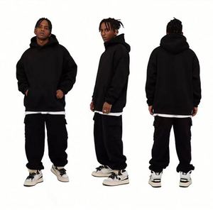 Fabricante de Sudaderas H5374, Sudaderas Extra Grandes Personalizadas de Alto Peso, 520 Gramos, Sudaderas de Gran Tamaño - Product Image 1