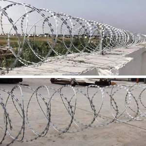 <span class=keywords><strong>ลวดหนาม</strong></span>ชุบสังกะสีสำหรับขาย รั้วตาข่ายสำหรับเรือนจำ รั้วป้องกันความปลอดภัย ราคาถูกที่สุด - Product Image 5