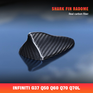 Radôme en fibre de carbone Shasha pour aileron de requin pour Infiniti G37 Q50 Q60 Q70 Q70L Accessoires extérieurs de voiture - Product Image 2