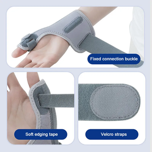 Penyangga pergelangan tangan penjepit nyeri keseleo bidai untuk jari Harga tangan bidai jari untuk pergelangan tangan tetap dan jempol - Product Image 6