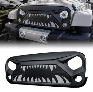 Wranglers JK Avenger Grille Modificado com ABS Avenger Front Grille - Product Image 4