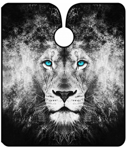 Nhà Máy Giá In Kỹ Thuật Số Tùy Chỉnh Thiết Kế Và Logo Không Thấm Nước Làm Tóc Baber Cắt Tóc Cape - Product Image 2