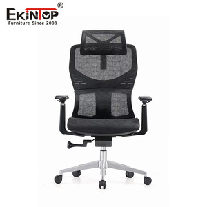   Silla de oficina de malla KT-A669L-YX con reposabrazos 3D ajustables, silla ejecutiva ergonómica negra con ruedas para uso en oficina - Product Image 1