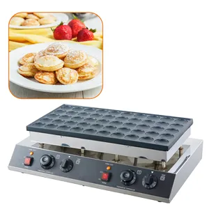 Dorayaki-equipo eléctrico/Manual para aperitivos, máquina antiadherente para hacer magdalenas y muffins con 50 agujeros, con CE