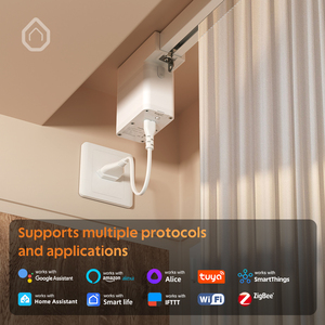 Easy Installation Electric <strong>Motor</strong> <strong>Curtains</strong> System Quiet Operation Indoor WiFi Control Mini Smart <strong>Curtain</strong> <strong>Motor</strong> - Product Image 2