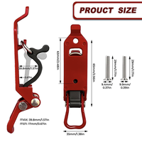 Kit de supports de fixation en métal et caoutchouc pour pelle et hache, support de pelle en métal et caoutchouc
