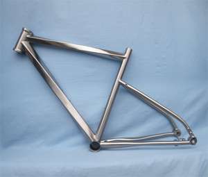 Cadre de vélo en titane Nouveau tube hélicoïdal à travers l'axe câble interne frein à disque <span class=keywords><strong>700C</strong></span> <span class=keywords><strong>ou</strong></span> <span class=keywords><strong>650B</strong></span> - Product Image 5