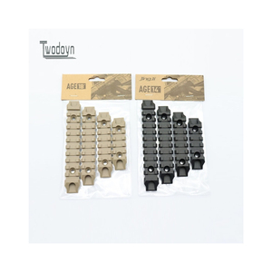 Rail en Nylon professionnel Jingji SLR 21mm en couleur sable noir pour extérieur tactique haute résistance 5/7/9/11 Slot K M - Product Image 1