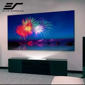 Büro verwenden Projektor Bildschirm Laser TV 100 Zoll ALR Fixed Frame Bildschirm Ultra-Short-Throw-Projektoren