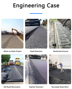 Nqfiber Chất lượng cao HDPE geocell sỏi geogrid lưới vật liệu nhựa cho xây dựng đường dốc giữ chân tường geowell - Product Image 4