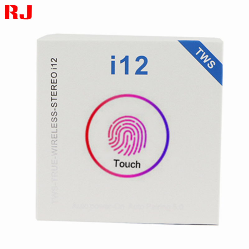 Заводские пользовательские наушники RJ, Лидер продаж на amazon, наушники-вкладыши fili i12 tws bluetoo true 5,0, беспроводная гарнитура