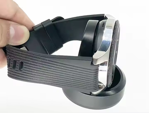 Chargeur de montre intelligente amélioré pour Samsung Galaxy Watch 42mm/46mm Station d'accueil de charge 12 mois pour modèles <span class=keywords><strong>SM</strong></span>-<span class=keywords><strong>R800</strong></span>/R810/R815 - Product Image 3