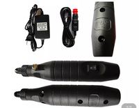 Kit de réparation de pare-brise pour voiture Extenseur de fissures de vitres argenté/métallique