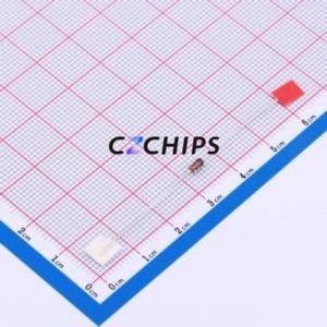 ไดโอดซีเนอร์ไดโอดแบบ DO-35ใหม่ของแท้ BZX55C6V2ชิปชิ้นส่วนอิเล็กทรอนิกส์ - Product Image 1