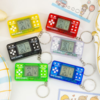Porte-clés console de jeu électronique rétro créatif, petit pendentif rectangulaire portable, batterie, plastique, Wi-Fi, écran 1,77 pouces, 512 Mo