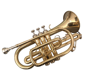 <span class=keywords><strong>Instrumento</strong></span> de <span class=keywords><strong>corneta</strong></span> de cobre fosforado de trompeta Bb profesional con buen sonido y <span class=keywords><strong>precio</strong></span> de acabado de laca dorada - Product Image 2