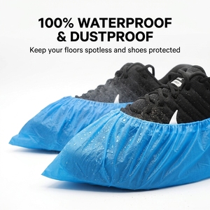 Plastic <strong>Shoes</strong> Protectors Boot <strong>Covers</strong> for Men and Women Waterproof <strong>Shoe</strong> <strong>Covers</strong> for Indoors Disposable <strong>Shoe</strong> <strong>Covers</strong> - Product Image 4