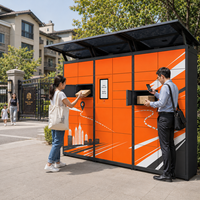 Casier de livraison intelligent Winnsen C2C : Envoi et réception par code QR pour plateforme de marché