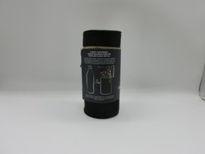 Bolsa de Cosméticos Portátil de Lona Durável de Alta Qualidade com Zíper, Estilo Balde Redondo, Organizador de Maquiagem Leve com Logotipo - Product Image 3