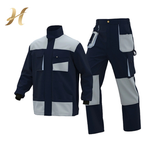 Pantaloni giacca manica lunga traspirante da lavoro Outdoor uniformi da lavoro con protezione forte Multi-tasca - Product Image 4