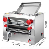 Machine à pâtes électrique multifonctionnelle en acier inoxydable pour usage commercial, idéale pour la boulangerie, la pâte à pain et les raviolis